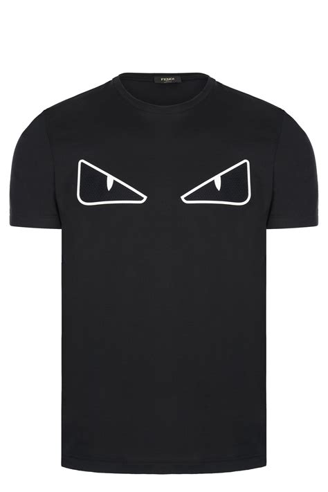 fendi bag eyes shirt|fendi t shirt original.